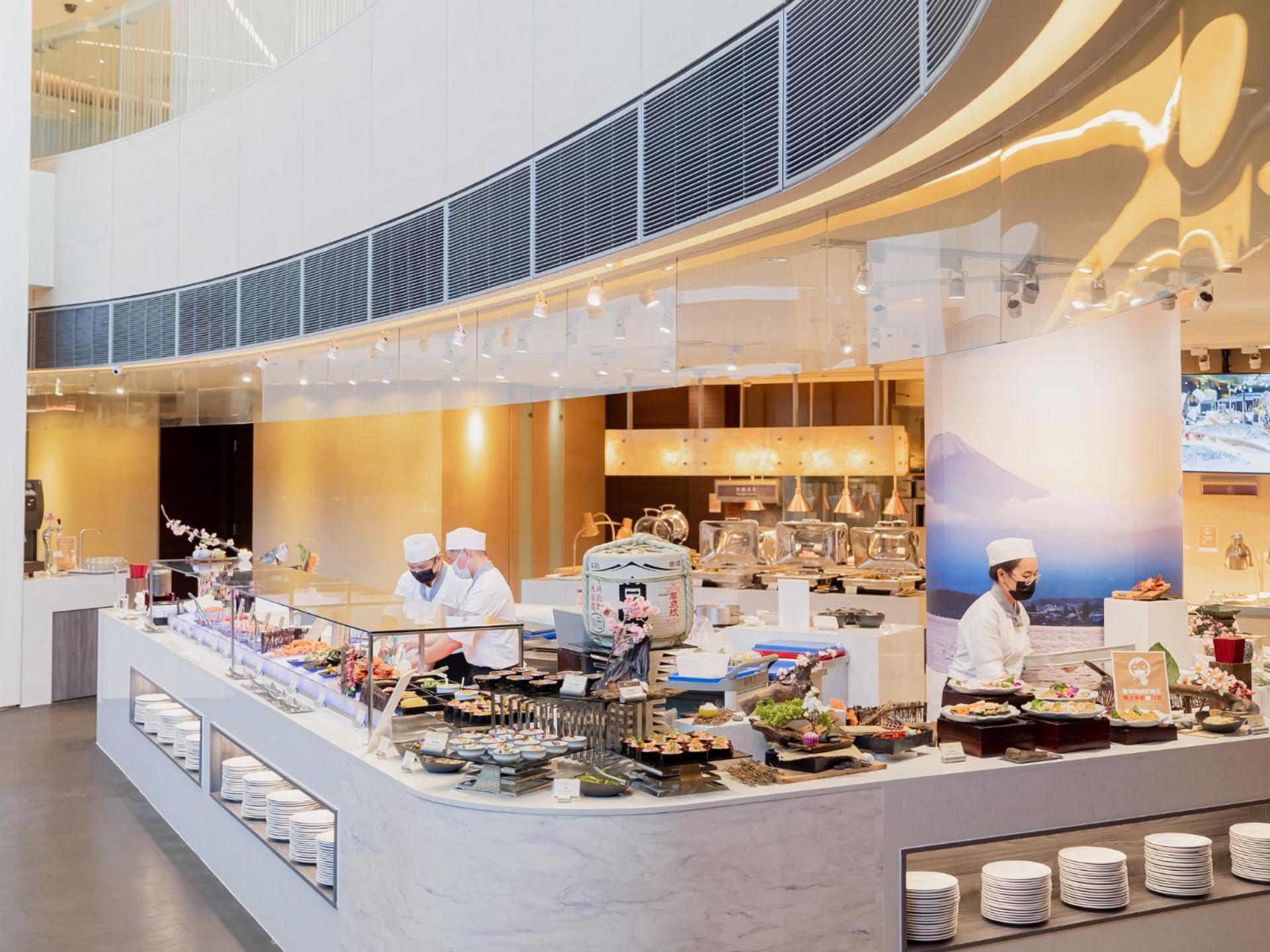 Windsor Hotel Tchaj-čung Exteriér fotografie The buffet at the airport
